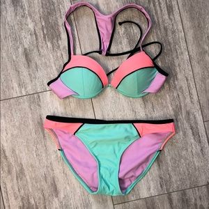 Colorful bikini